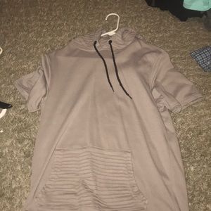 Men’s Carbon Elongated Hoodie Shirt